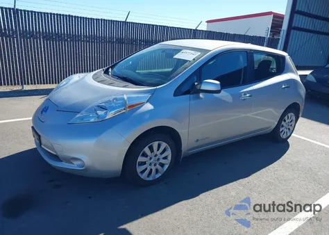 2017 Nissan Leaf S from USA, damaged, VIN 1N4BZ0CP3HC302888